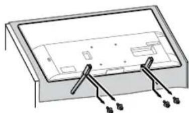 SONY Bravia KD55XG8196 - Demontaşi suportul de masă de la televizor. - 1