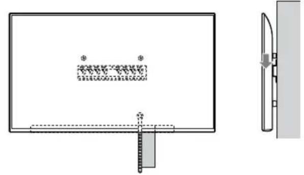 SONY Bravia KD55XG8196 - Instale o televisor na Base ou Adaptador de Base. - 5