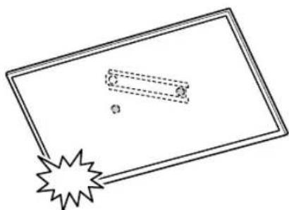 SONY Bravia KD55XG8196 - Instale el televisor en la base o el adaptor de la base. - 1