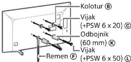 SONY Bravia KD55XG8196 - Стандартты орнату (2-а) - 1