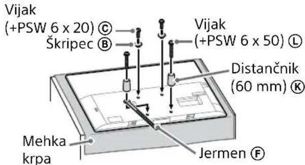 SONY Bravia KD55XG8196 - Standardni nosilec (2-a) - 1