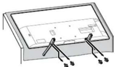 SONY Bravia KD55XG8196 - Odmontujte stolovy stojan od TV prijimača. - 1