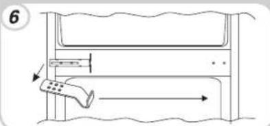 ROSIERES RBCP 31831 - REVERSING THE FRIDGE-FREEZER DOORS - 6