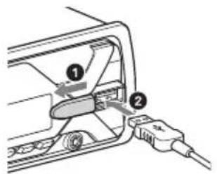 SONY DSXA212UI - Collegamento di un dispositivo USB - 1