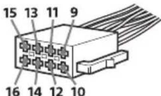 SONY CDXG3300UV - Stromanschlussdiagramm - 1