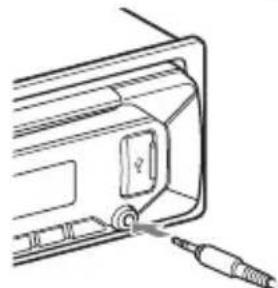 SONY CDXG3300UV - Connecting Other Portable Audio Device - 1
