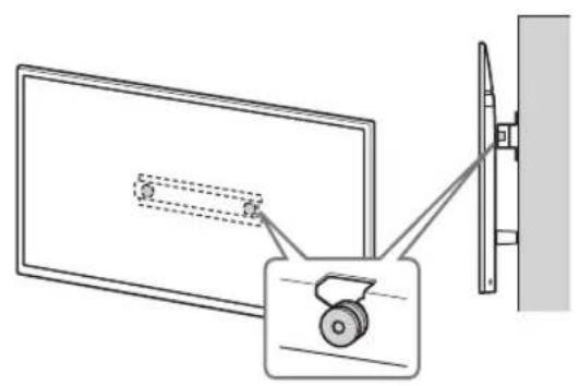 SONY Bravia KD75XG8505 - Installare il teilevisore sulla base o sull'adattatore della base. - 4