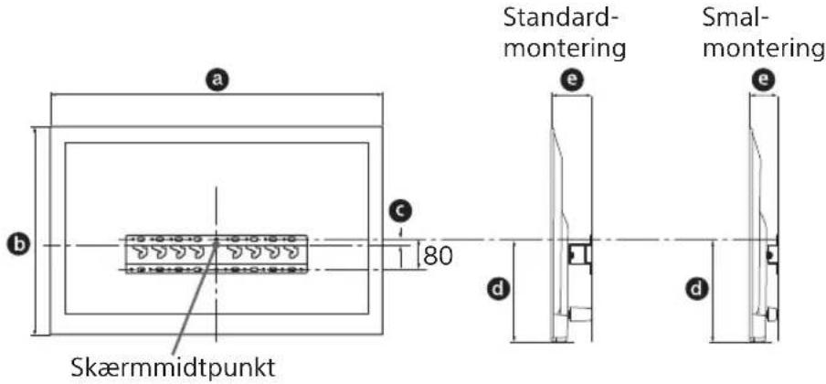 SONY Bravia KDL50WG663 - Find en placering - 1