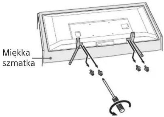 SONY Bravia KDL50WG663 - Odkre' podstawe od telewizora. - 1