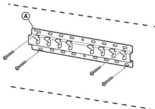 SONY Bravia KDL50WG663 - Instalarea bazei pe perete - 2