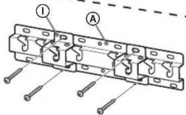 SONY Bravia KDL50WG663 - Instalacao da base na parede - 1