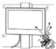 SONY Bravia KDL50WG663 - OPOZORILO - 1