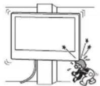 SONY Bravia KDL50WG663 - WARNING - 1