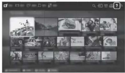SONY Bravia KDL55W955B - Anzeigen der Touchpad-Bedienführung - 2