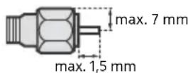SONY Bravia KDL55W955B - Empfehlung für Stecker des F-Typs - 1