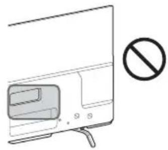 SONY Bravia KDL55W829B - Развийте винтовете от задната страна на телевизора. - 3