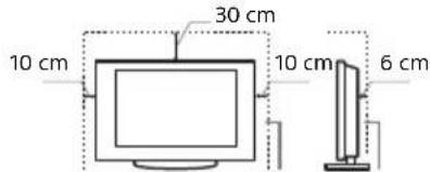 SONY Bravia KDL43W808C - Standile monte edildiginde - 1