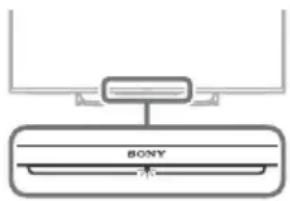 SONY Bravia KDL43W808C - Je zapnuto osvětlení LED. - 1