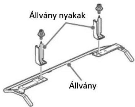SONY Bravia KDL32W706B - Az asztali allvany levalasztasa a TV-rol - 3