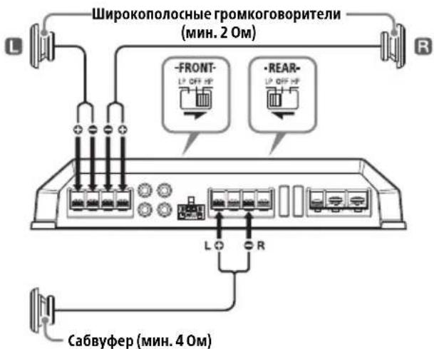 SONY XMGS4 - Система с 3 громкоговорителями - 1