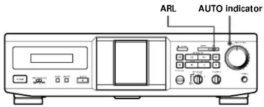SONY TCKE240 - Adjusting the Recording Level Automatically (Auto Rec Level) - 1