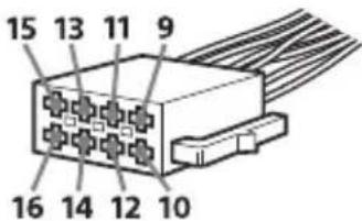SONY MEXN4300BT - Diagramma dei collegamenti di alimentazione - 1