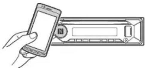 SONY MEXN4300BT - Sofortverbindung mit einem Smartphone (NFC) (nur MEX-N5300BT) - 1