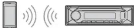 SONY MEXN4300BT - Connecting with a paired BLUETOOTH device - 1