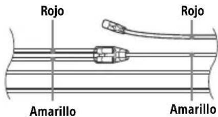 SONY MEXN4300BT - Posiciones de los cables rojo yamarillo invertidas - 2