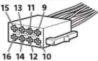 SONY MEXN4300BT - Scheme de raccordement electrique - 1