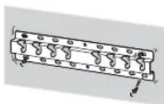 SONY Bravia KD65XG8196 - HaichiHO BCTaHOBJIIOHTe KPOHHTeIN DIA HAcTIHHORO KpIINLeHnHa CTiHi BiIDNOBIdHO Do IHCTpyKciIy UcbOMy Noci6Hnky 3 ekCnLyataui. - 1