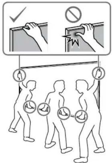 SONY Bravia KD65XG8196 - WARNING - 1