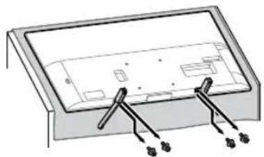 SONY Bravia KD65XG8196 - Desinstale el soporte de sobremesa del televisor. - 1