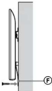 SONY Bravia KD65XG8196 - Verhindern Sie, dass sich die Unterseite des Fernsehgerats bewegt. - 2