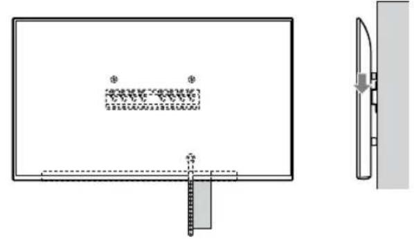 SONY Bravia KD65XG8196 - Paigaldage teler alusele voi aluse adapterile. - 5