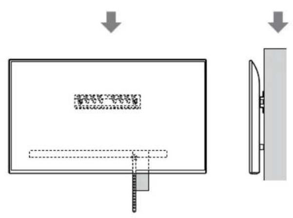 SONY Bravia KD65XG8196 - Montieren Sie das Fernsehgerat auf der Grundplatte oder dem Grundplattenadapter. - 6