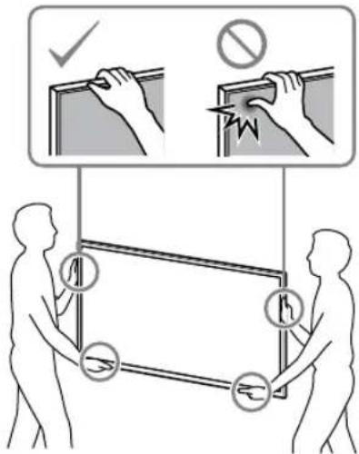 SONY Bravia KD65XG8196 - WARNING - 1
