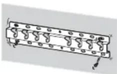 SONY Bravia KD65XG8196 - MOnTnpaIte 3dpaBO KOH30JaTa 3a MOHTaJx Ha CTeHa KbM CTeHaTa KaTO CJIeDbATE NHCTpyKcNITe B TOBa pBKOBoDCTBO 3a pa6ota. - 1