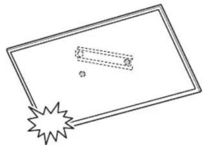 SONY Bravia KD55XG8599 - הנח את הטלוויזיה על הבסיס או מחבר הבסיס. - 1