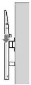 SONY Bravia KD55XG8599 - Montieren Sie das Fernsehgerät auf der Grundplatte oder dem Grundplattenadapter. - 4