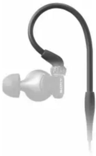 SONY MDREX1000 - Gancio auricolare flessibile in TEKNOROTE™ - 1