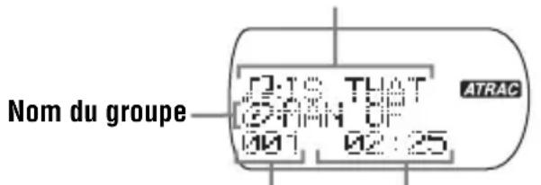 SONY DNS921F - Pendant la lecture d'un fichier ATRAC3plus/ATRAC3 - 1