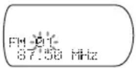 SONY DNS921F - Pour prérégler les stations manuellement - 1