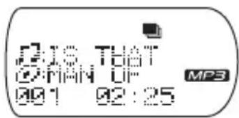 SONY DNS921F - Spela upp en spellista (m3u play list play) (Endast MP3 CD) - 3