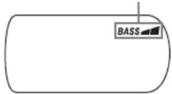SONY DNS921F - Välj "BASS eller "BASS" genom att trycka på SOUND. - 2