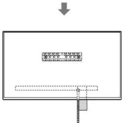 SONY Bravia KD65XG8599 - Asenna television jalustaan tai jalustan sovittimeen. - 16