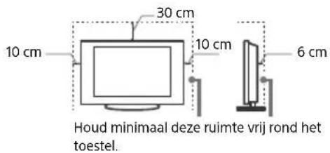 SONY Bravia KD43XF8796 - Installatie met standard - 1