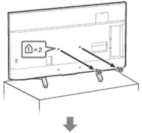 SONY Bravia KD43XF8796 - A felborulas megakadályozása - 5