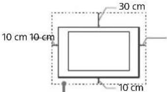 SONY Bravia KD43XF8796 - Monteret pa væggen - 1