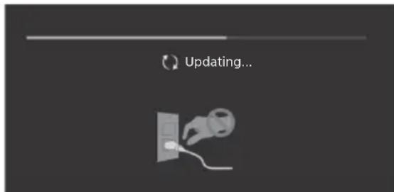 SONY Bravia KD43XF8796 - Ha megjelenik az [Uj rendszerszoftver-frissités elerhető a Tv-hez...] üzenet. - 1